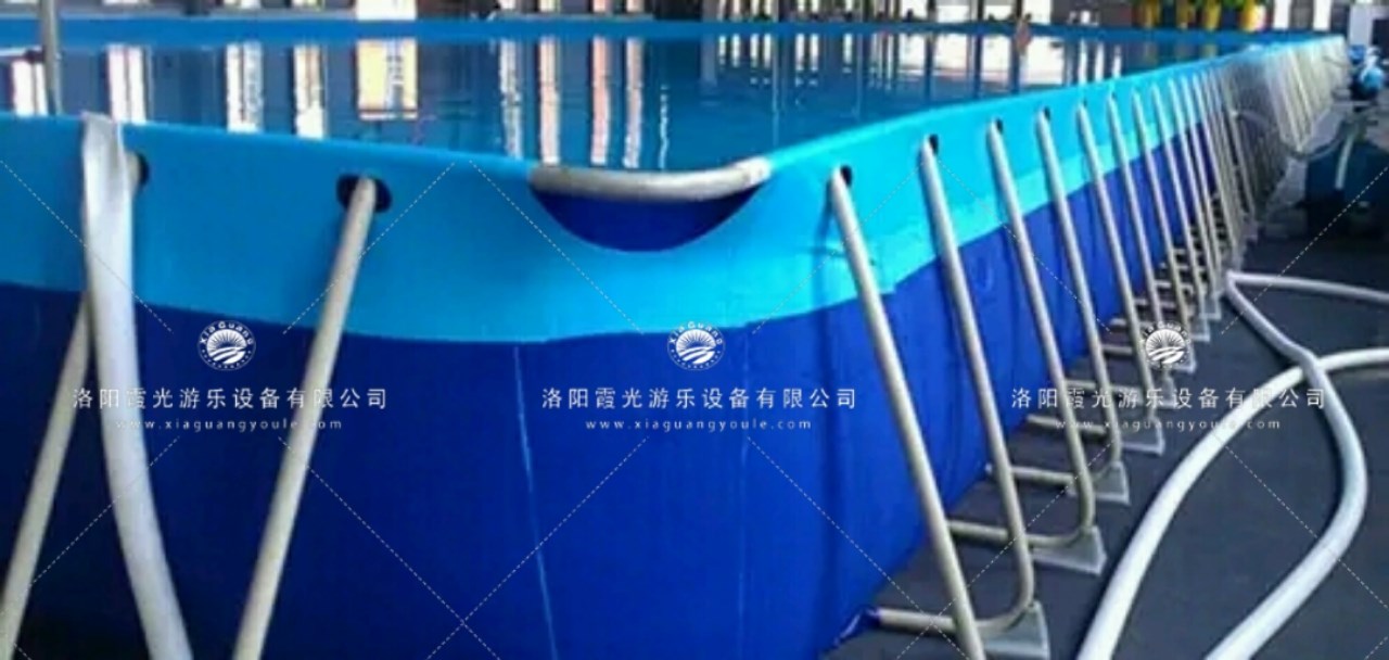 景泰支架移动游泳池
